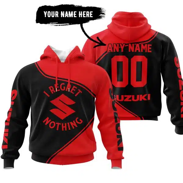 I REGRET SUZUKI NOTHING – Red