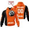 Limited Edition - Custom Name Motocrocss V2 - Ski Doo - Orange