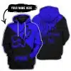 Too Fast To Live Too Young To Die - 3d All Over Printed - Fox Racing - Blue