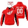 Custom Name Racing - Limited Edition - Honda - Red V2