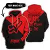 Too Fast To Live Too Young To Die - 3d All Over Printed - Fox Racing - Red