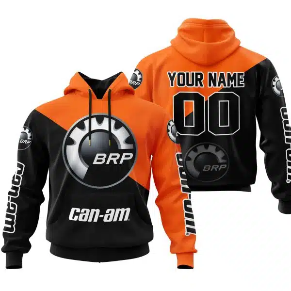Premium Gift - Custom Name - Can-Am - Orange