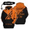 Too Fast To Live Too Young To Die - 3d All Over Printed - Fly Racing Orange