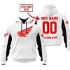 Custom Name Racing - Limited Edition - Honda - White V2