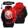 Too Fast To Live Too Young To Die - 3d All Over Printed - Yamaha - Red