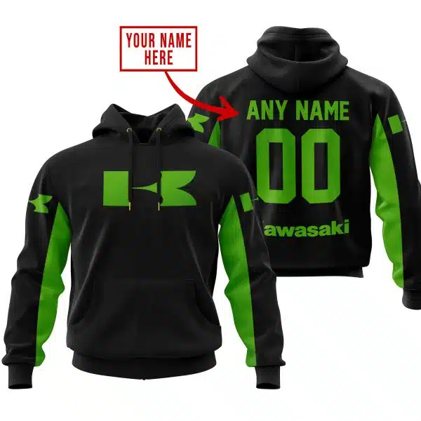 Custom Name Racing - Limited Edition - Kawasaki - Green