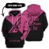 Too Fast To Live Too Young To Die - 3d All Over Printed - Fly Racing Pink 1