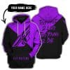 Too Fast To Live Too Young To Die - 3d All Over Printed - Fly Racing Purple