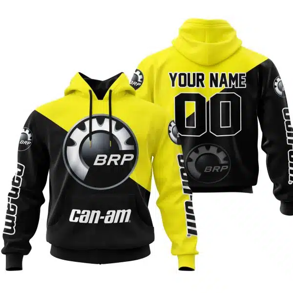 Premium Gift - Custom Name - Can-Am - Yellow