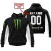 Custom Name Racing - Limited Edition - Monster - White