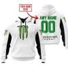 Custom Name Racing - Limited Edition - Monster - White V2