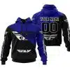 Premium Gift - Custom Name - Fly Racing - Navy