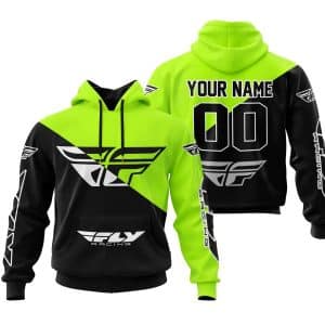 Premium Gift - Custom Name - Fly Racing - Neon