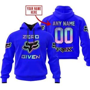 Zero Fox Given  -  Limited Edition  -  Fox Racing  -  Blue