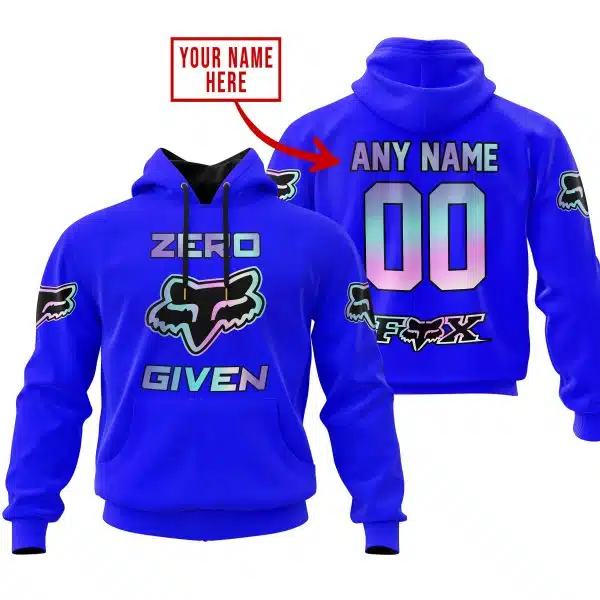 Zero Fox Given  -  Limited Edition  -  Fox Racing  -  Blue