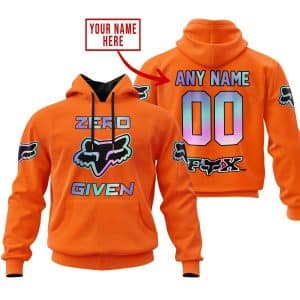 Zero Fox Given  -  Limited Edition  -  Fox Racing  -  Orange