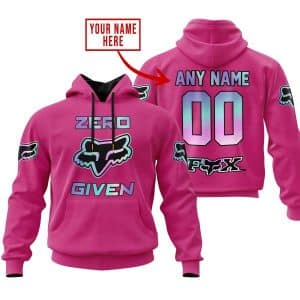 Zero Fox Given  -  Limited Edition  -  Fox Racing  -  Pink 1
