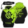 Too Fast To Live Too Young To Die - 3d All Over Printed - Husqvarna Neon