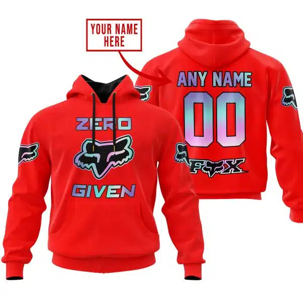 Zero Fox Given  -  Limited Edition  -  Fox Racing  -  Red