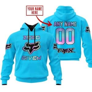 Zero Fox Given  -  Limited Edition  -  Fox Racing  -  Sky Blue