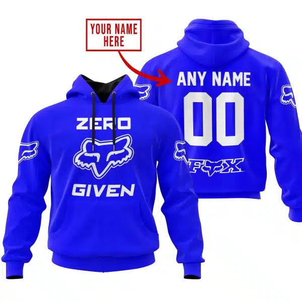 Zero Fox Given  -  Limited Edition  -  Fox Racing  -  Blue