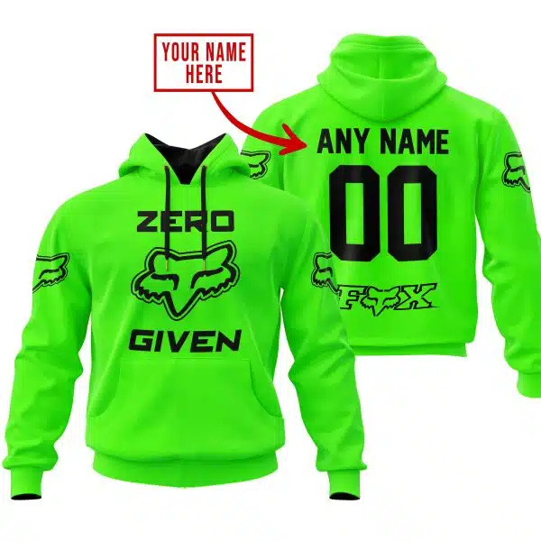 Zero Fox Given  -  Limited Edition  -  Fox Racing  -  Green