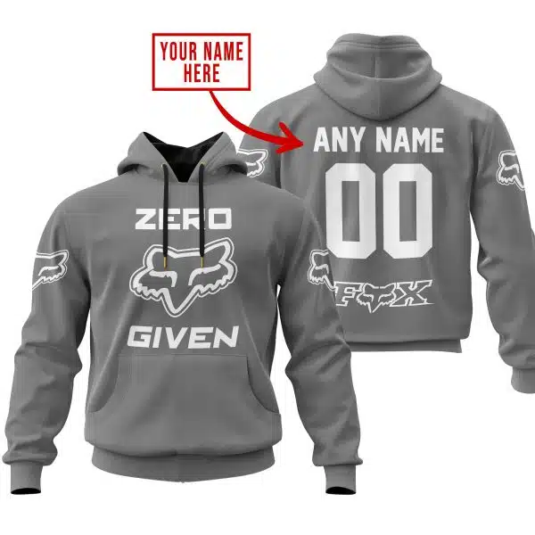 Zero Fox Given  -  Limited Edition  -  Fox Racing  -  Grey