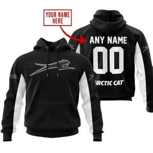 Custom Name Racing - Limited Edition - Arctic Cat - White