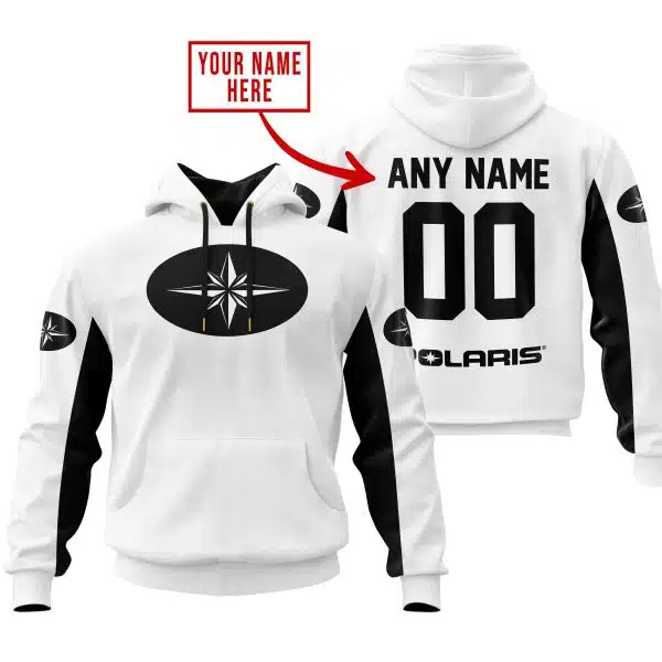 Custom Name Racing - Limited Edition - Polaris - White V2