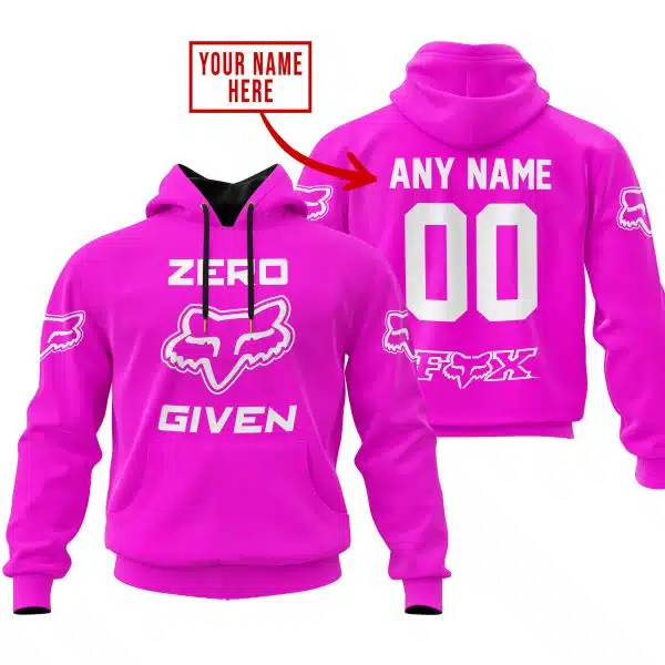 Zero Fox Given  -  Limited Edition  -  Fox Racing  -  Pink