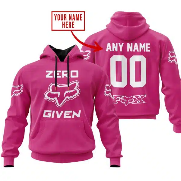 Zero Fox Given  -  Limited Edition  -  Fox Racing  -  Pink 1