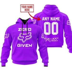 Zero Fox Given  -  Limited Edition  -  Fox Racing  -  Purple