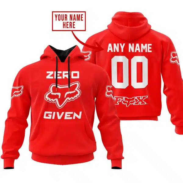 Zero Fox Given  -  Limited Edition  -  Fox Racing  -  Red