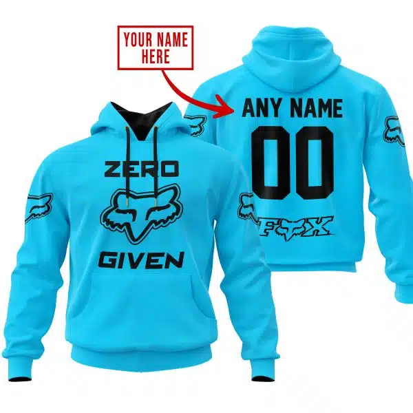 Zero Fox Given  -  Limited Edition  -  Fox Racing  -  Sky Blue