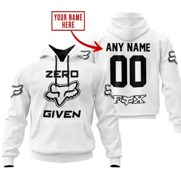 Zero Fox Given  -  Limited Edition  -  Fox Racing  -  White