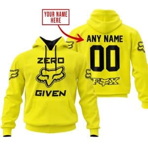Zero Fox Given  -  Limited Edition  -  Fox Racing  -  Yellow