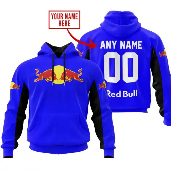 Custom Name Racing - Limited Edition - Redbull - Blue