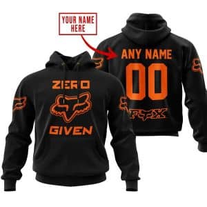 Zero Fox Given  -  Limited Edition  -  Fox Racing  -  Orange V1