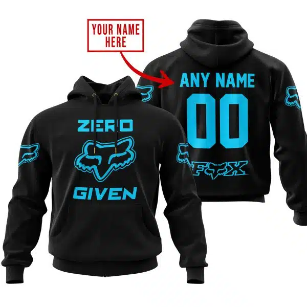 Zero Fox Given  -  Limited Edition  -  Fox Racing  -  Sky Blue V1