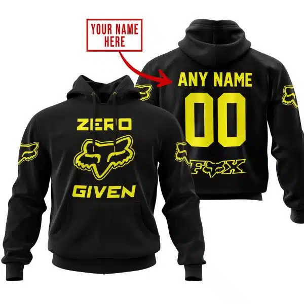 Zero Fox Given  -  Limited Edition  -  Fox Racing  -  Yellow V1