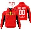 Custom Name Racing - Limited Edition - Redbull - Red V2