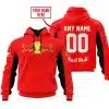 Custom Name Racing - Limited Edition - Redbull - Red V2
