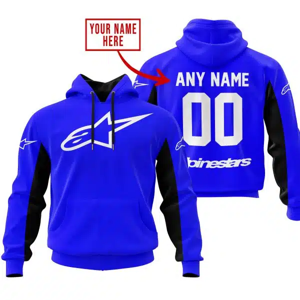Custom Name Racing - Limited Edition - Alpinestars - Blue V2