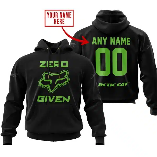 Zero Fox Given – Limited Edition – Arctic Cat – Black V1