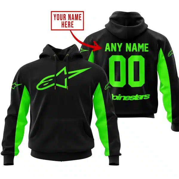 Custom Name Racing - Limited Edition - Alpinestars - Green