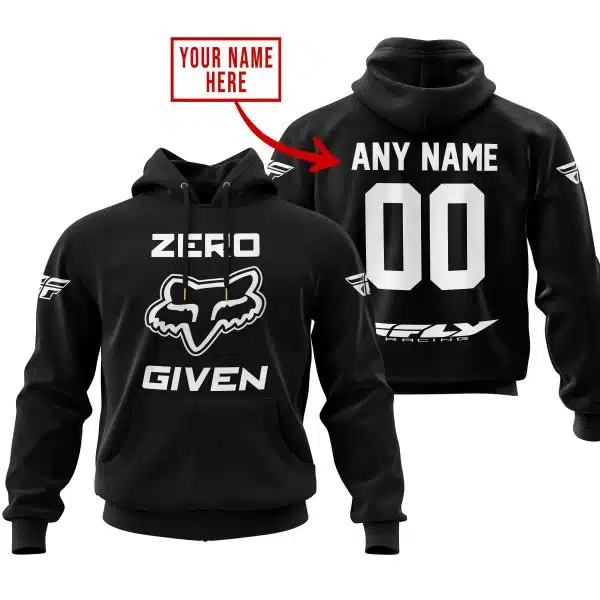 Zero Fox Given – Limited Edition – Fly Racing – Black V1
