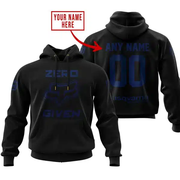 Zero Fox Given – Limited Edition – Husqvarna – Black V1