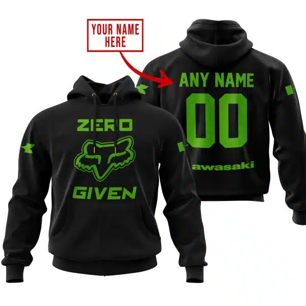 Zero Fox Given – Limited Edition – Kawasaki – Black V1