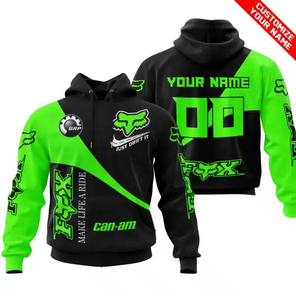 Make Life A Ride Just Send It - Can Am - Green