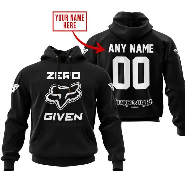 Zero Fox Given – Limited Edition – Triumph – Black V1